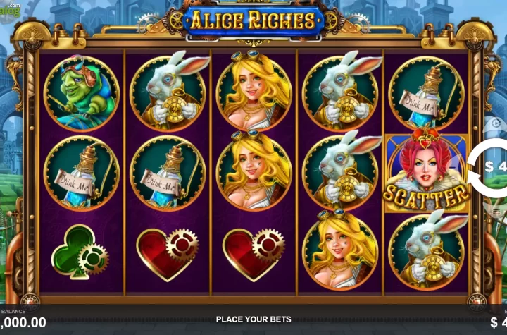 alice riches slot